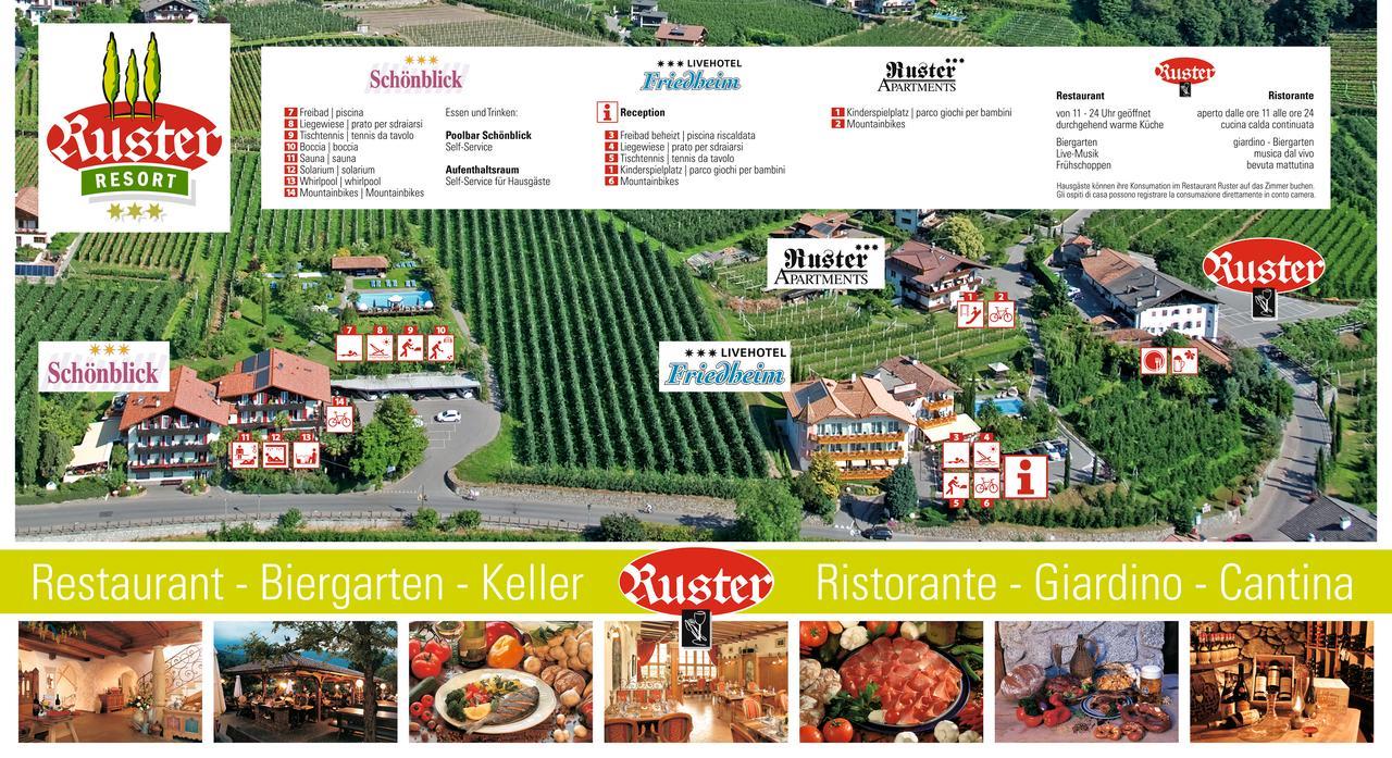 Ruster Resort Lagundo Esterno foto